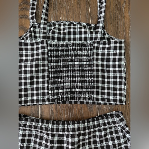 Black, Blue, and White Matching Set - Picture 3 of 3